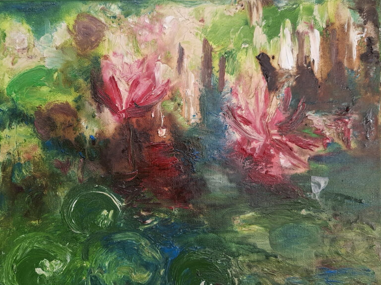 Loboc I, 2025, Öl auf Leinwand, 30 x 40 cm