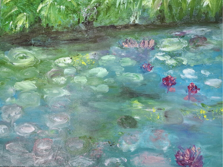 Loboc II, 2025, Öl auf Leinwand, 30 x 40 cm